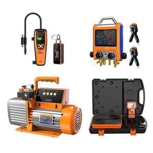 Elitech Digital Manifold Gauge + Infrarot Leckdetektor + 7CFM Vakuumpumpe + HVAC-Waage - Bild 1 von 24