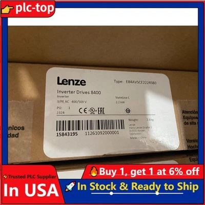 US FREE TAX Lenze E84AVSCE2224SB0 Inverter New - Image 1 of 4