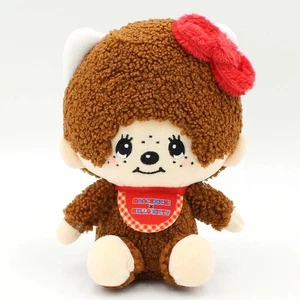 Hello Kitty x Monchhichi Plüschtier Stofftier Puppe Spielzeug - Bild 1 von 5