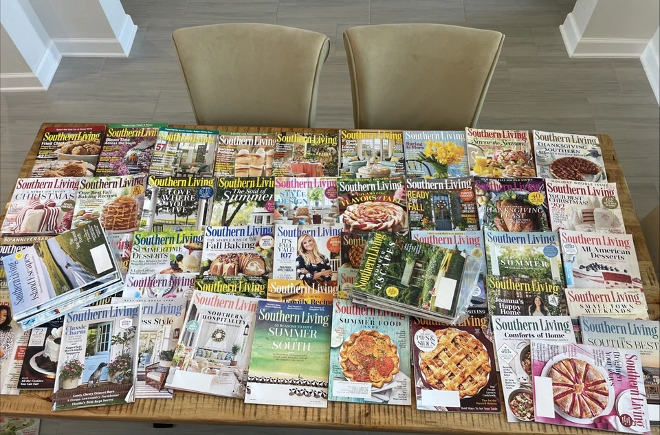 LOT of 68 SOUTHERN LIVING Cooking Magazines 2004-2022 - Image 1 of 4