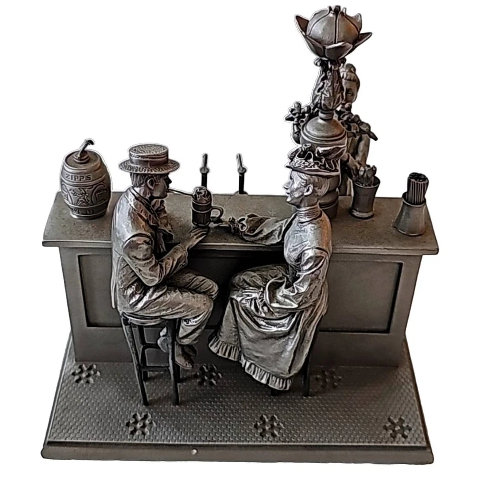 The Soda Fountain 1977 de Albert Ciriaco edición limitada peltre Franklin como nuevo Foto 1 de 4