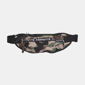 A Bathing Ape A.P.C Pizza Body Bag / Size Mini / Mens / Multicoloured / Pol... - Picture 1 of 8