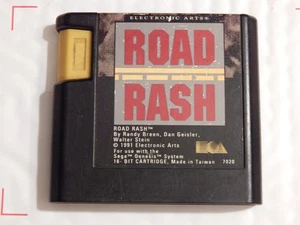 Videojuego Sega Genesis 16 bits vintage probado Road Rash - Imagen 1 de 1
