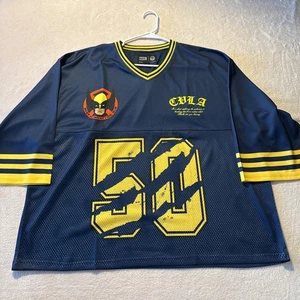 NWT Men's XL Marvel CVLA x Wolverine Football Jersey Strikes Jersey Oversized - Picture 1 of 9
