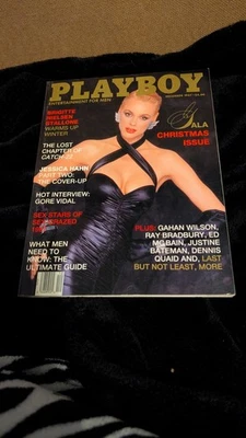 DEC 1987 PLAYBOY MAGAZINE CHRISTMAS GALA W/ CENTERFOLD AMAZING CONDITION Foto 1 de 4