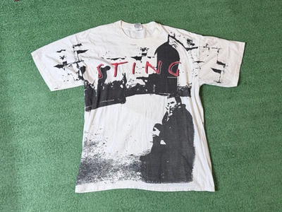 STING Ten Summoner's Tales 1993 CONCERT TOUR Vtg USA XL T-SHIRT Police - Image 1 of 4