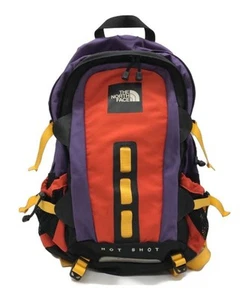 THE NORTH FACE HOT SHOT SE/Backpack Purple and Orange NM07000 - Picture 1 of 9