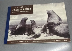 Vintage Colorado Museum Of Natural History Souvanir Exhibits Book 1944 - Picture 1 of 10