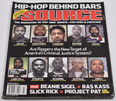 The Source Magazine March 2004 Hip-Hop Behind Bars Beanie Sigel Slick Rick - Image 1 of 4