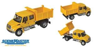 SceneMaster HO 11632 International 4300 Crew Cab Dump Truck - Picture 1 of 1
