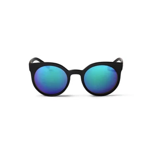 CHEAPO NEW Mens Black Cheapo Padang Sunglasses - Black / Blue Mirror BNWT - Foto 1 di 1