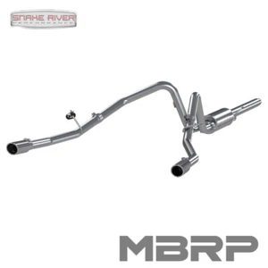 MBRP 3" DOBLE SPLIT ESCAPE TRASERO FORD F150 2004-2008 4.6L 5.4L S5202AL - Imagen 1 de 4