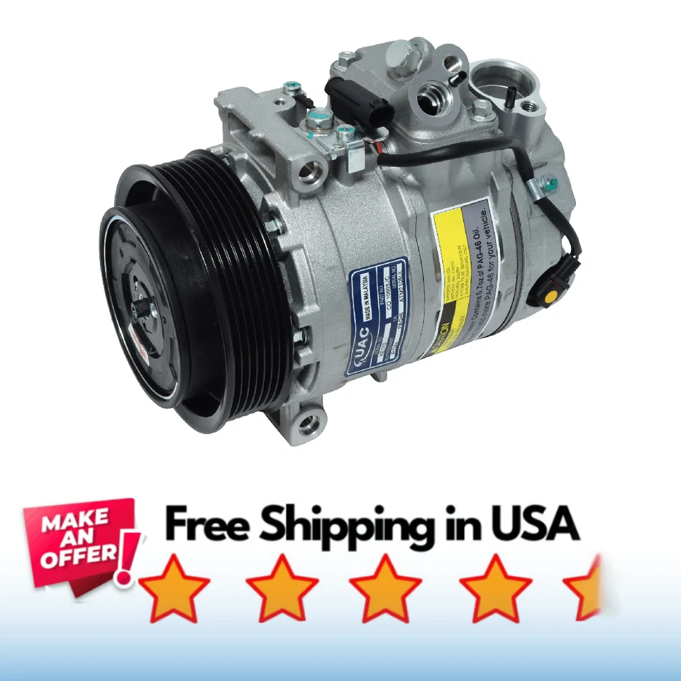 Compressor A/C Fit Mercedes-Benz C230 2003-2005, Porsche Boxster 2009-2012 - Image 1 of 1