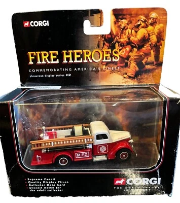 CORGI CS90015 FIRE HEROES  FORD FIRE PUMPER SHOWCASE SERIES #2 MILLWOOD NY FD - Image 1 of 3