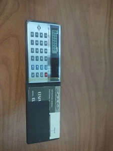 Vintage SHARP EL-848 ELSI MATE Solar Taschenrechner mit Etui GETESTET & FUNKTIONSFÄHIG - Bild 1 von 5