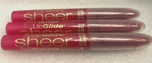 (3) REVLON Lipglide Sheer - Color + Shine -SHEERLY CHERRY **RARE - Picture 1 of 4