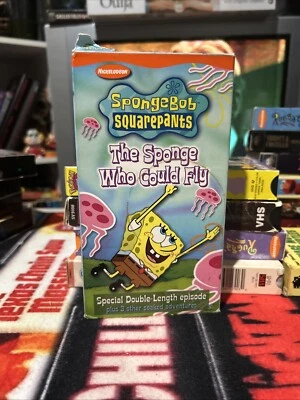 SpongeBob The sponge who could fly VHS - Image 1 of 4