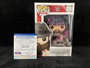 WWE Bray Wyatt Signed Funko #28 Autographed PSA COA The Fiend Wrestling - Picture 1 of 13