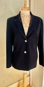 Damen Marine-Blazer, Klassic mit Kantenbetonung, hintere Mitte mit Borte, top! - Bild 1 von 7