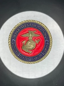 United States Marine Corps School of Infantry Combat Training Challenge Coin - Bild 1 von 3