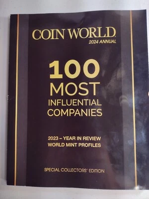 COIN WORLD  2024 ANNUAL 100 MOST INFLUENTIAL COMPANIES--2023 YEAR IN REVIEW - Image 1 of 4