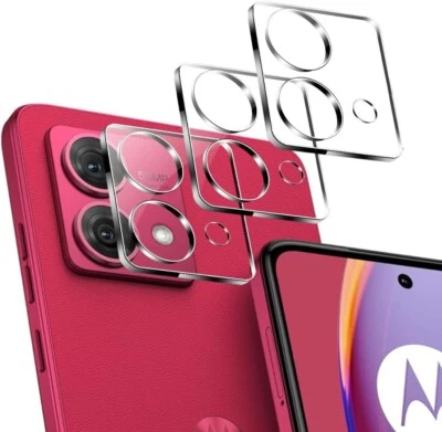 PIXFAB Pour Motorola G35 G55 E14 G84 G85 G05 G15 E15 Caméra Lentille Verre Trempé Coque