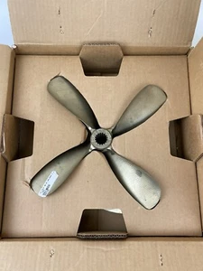 OJ Wake Pro V3 13.7 x 17V HC OJ 4 Blade Nibral Inboard Propeller Splined Bore - Foto 1 di 9