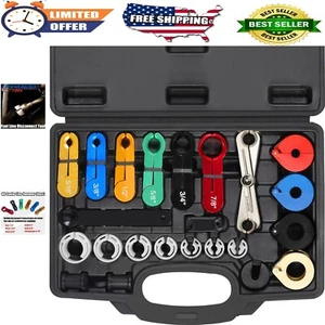 Fuel Line Disconnect Tool Set - 25pcs AC & Fuel Line Removal Kit, Master Quic... - Picture 1 of 8