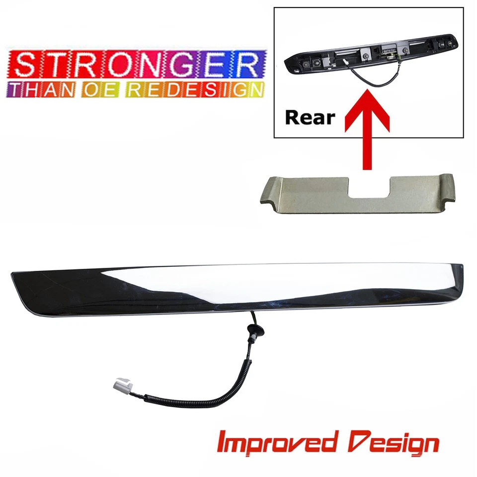 Puerta levadiza trasera cromada para Nissan Pathfinder 3,5 L V6 2013-2019 Foto 1 de 4