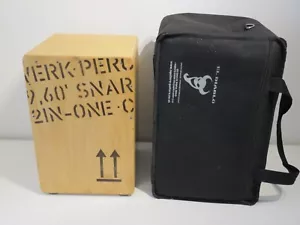 More details for 2008 schlagwerk cp-403 2 in 1 snare cajon with gig bag