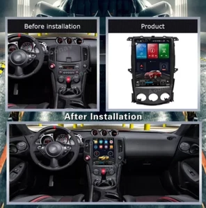 128GB Android Car Stereo Radio GPS CarPlay Head Unit for Nissan 370Z 2008-2021 - Picture 1 of 22