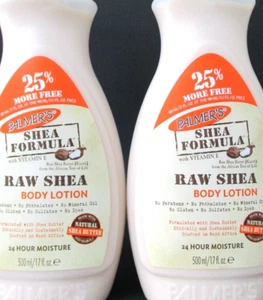 Palmer's rohe Sheabutter mit Vitamin E Formel Bodylotion 17 oz 3er Pack - Bild 1 von 2