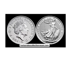 1 Once Argent GRANDE BRETAGNE  Britannia 2017   UNC - Picture 1 of 3
