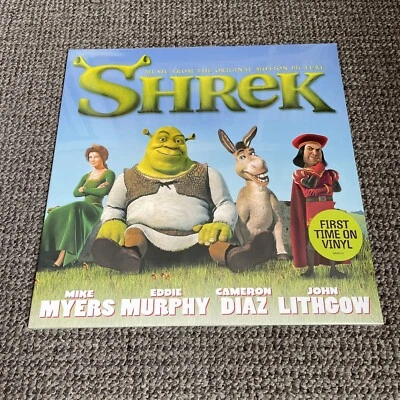 Shrek 1 - Original Movie Soundtrack Vinyl Record SEALED Black 2019 - Image 1 of 4
