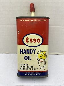 Vintage Advertising ESSO 4 Oz Handy Oil Can - New York, N.Y.