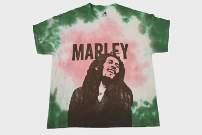 Camisa de Música Zion Rootswear Para Hombres Bob Marley Tie Dye Raggae Nueva XS-3XL Foto 1 de 4