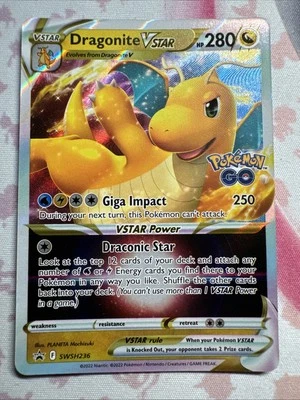 Dragonite VSTAR SWSH236 SWSH: Sword & Shield Promo Cards Holo - Image 1 of 2