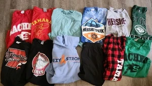 Boys Lor Size Youth M Medium 12Pc Clothes Short & Long Sleeve Sweatshirt Pants - Picture 1 of 3