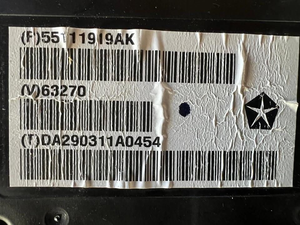 Used A/C Selector Switch fits: 2011 Dodge Charger control module Foto 1 de 4