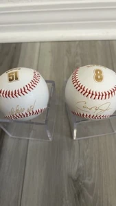 Cal Ripken Jr and Ichiro Steiner Sports Souvenir Baseballs Replica Signatures - Picture 1 of 6
