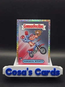 WYATT LANGFORD 2024 BOWMAN CHROME MEGA BOX GARBAGE PAIL KIDS DAREDEVIL WYATT GPK - Picture 1 of 2