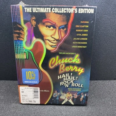 Chuck Berry Hail! Hail! Rock 'n' Roll Ultimate Collector's Edition 4-DVD NEW - Image 1 of 4