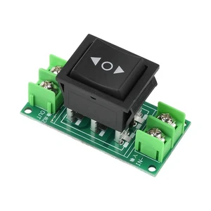 DC Motor Controller Modul Vorwärts Rückwärts Stop Steuerplatine 0-120V 5A 10A 20A - Bild 1 von 32