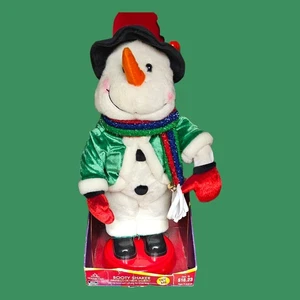 Muñeco de Nieve Animado Gemmy Navidad Sacude Tu Ranura Cosa Twerker Decoración  - Imagen 1 de 7