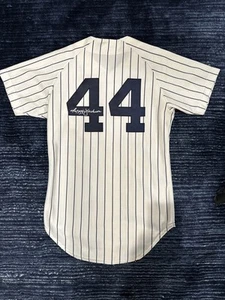 RARE! Reggie Jackson Signed New York Yankees Wilson Home Jersey JSA Auto COA - Picture 1 of 9