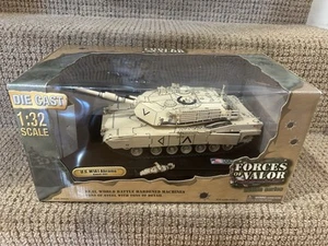 Unimax Forces of Valor 1:32 U.S. M1A1 Abrams Tank 24th Inf. Kuwait 1991 No 90005 - Picture 1 of 10