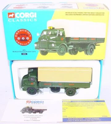Corgi Classics 1:50 BEDFORD S GENERAL PURPOSE "AFS" LORRY Truck #19701 MIB`97 - Image 1 of 4