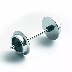 LGB 67343 - Small Metal Wheel Sets - 2 Pieces - Diameter 20mm / ¾" Tracked 48 - Picture 1 of 8