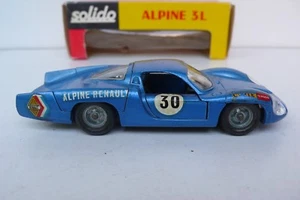 SOLIDO ALPINE 3 L REF 168 BOITE D'ORIGINE BON ÉTAT - Imagen 1 de 10