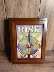 Complete Risk Global Domination Board Game Wood Book Shelf Edition Hasbro 2009 - Picture 1 of 13